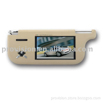 sun visor monitor